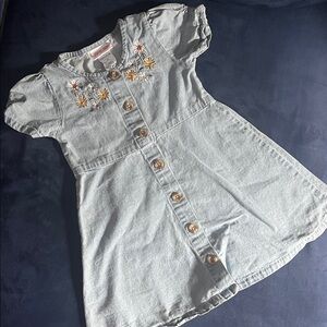 Lot of 6 3T girls clothing, 2 dresses, 1 jumper, 3 tops. Brands in pictures